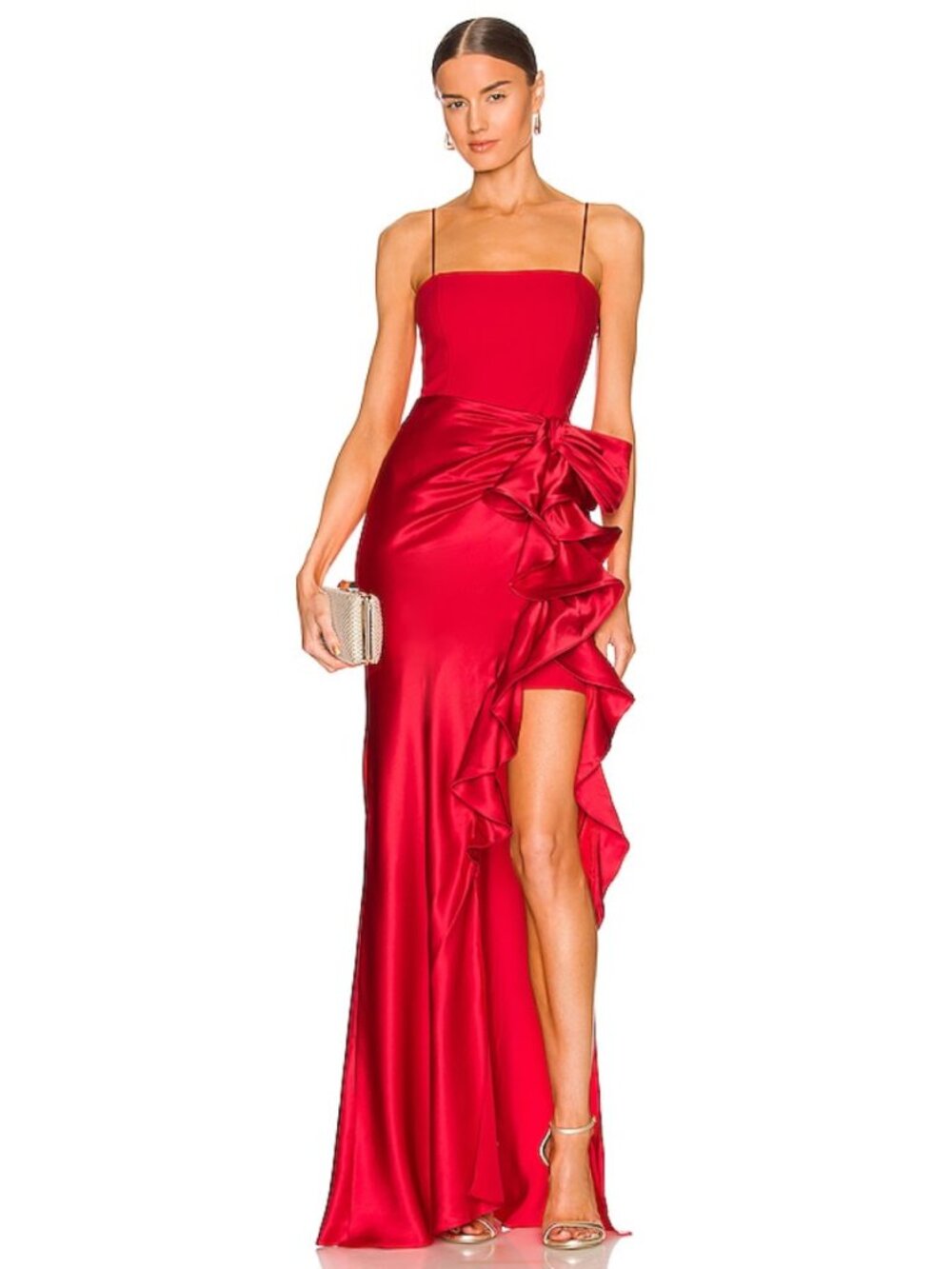 Cinq A Sept Drina Gown in Red